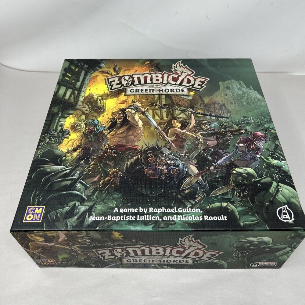 Zombicide: Green Horde - CMON Guillotine Games - Complete & Unpunched 2017